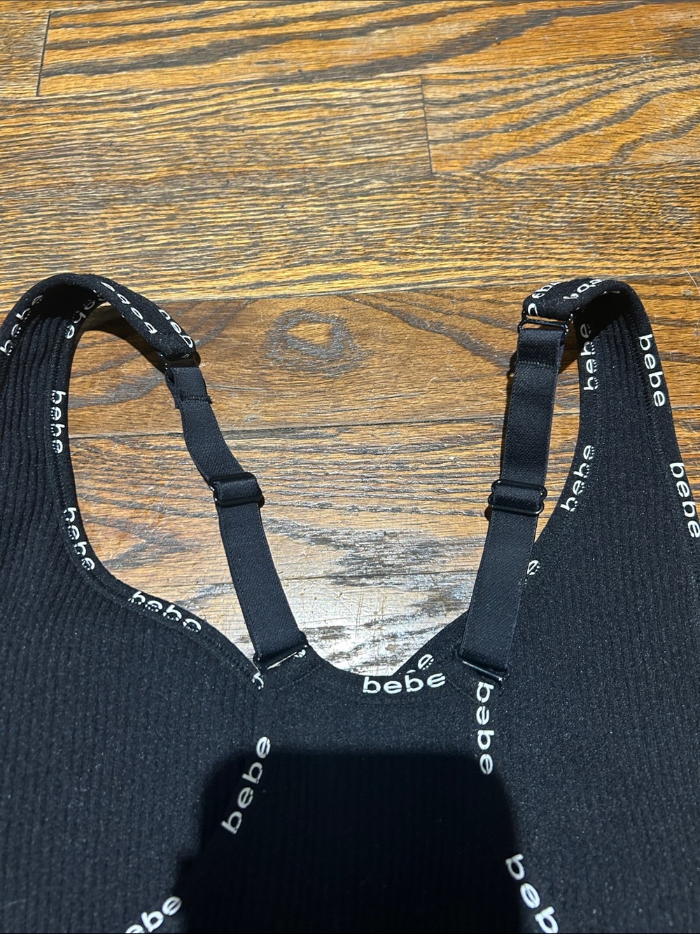 Bebe Seamless Rib Zip Sports Bra - Picture 8 of 8